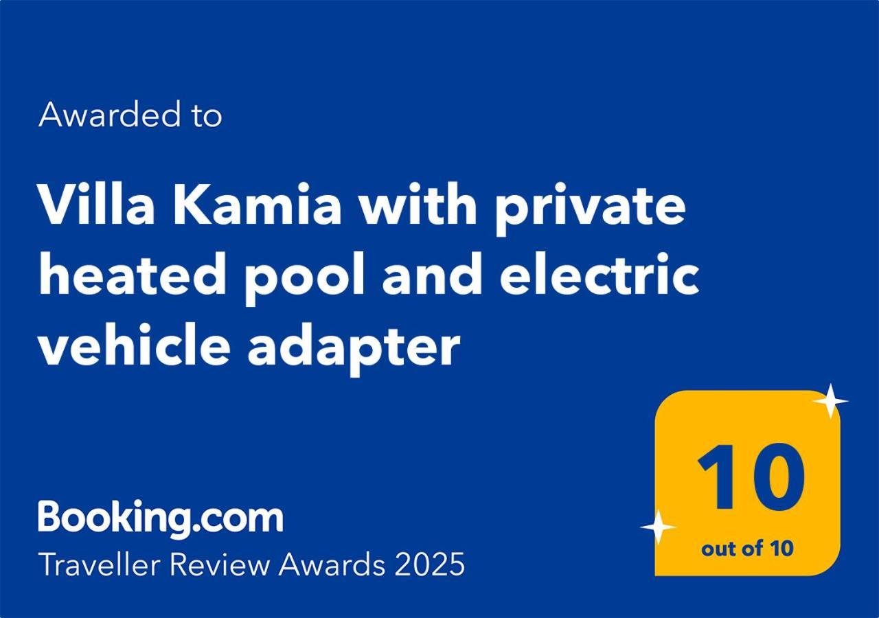 Villa Kamia With Private Heated Pool And Electric Vehicle Adapter Zubovići Exterior foto